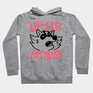 Live Fast Eat Trash Hoodie